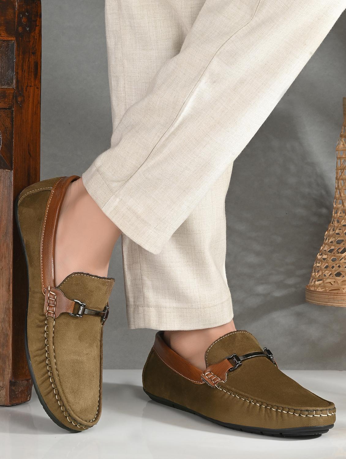 men slip on horsebit loafer - 21970194 -  Standard Image - 1