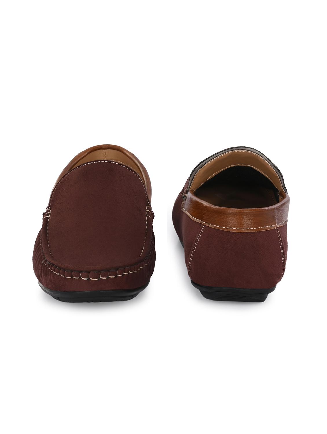 men solid slip on loafer - 21970197 - Standard Image - 4