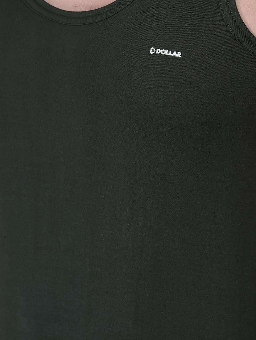 men pack of 5 solid scoop neck vest - 21970337 -  Standard Image - 4