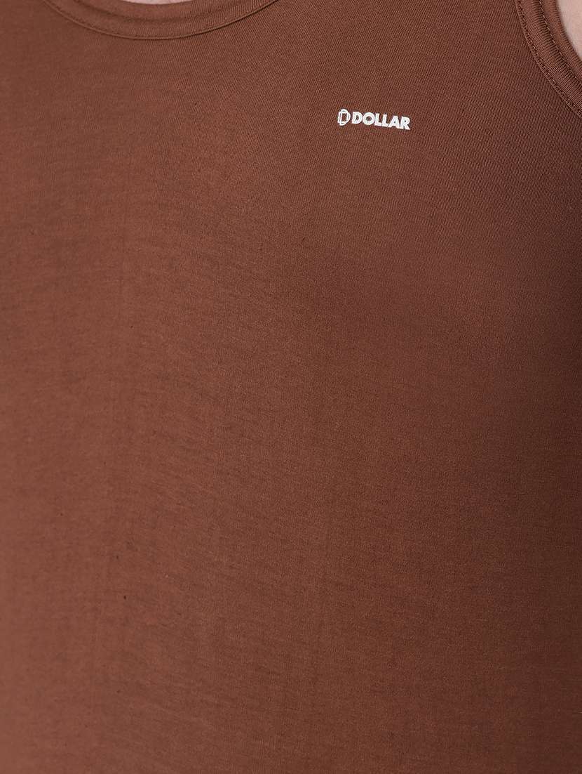 men pack of 7 solid scoop neck vest - 21970340 -  Standard Image - 4