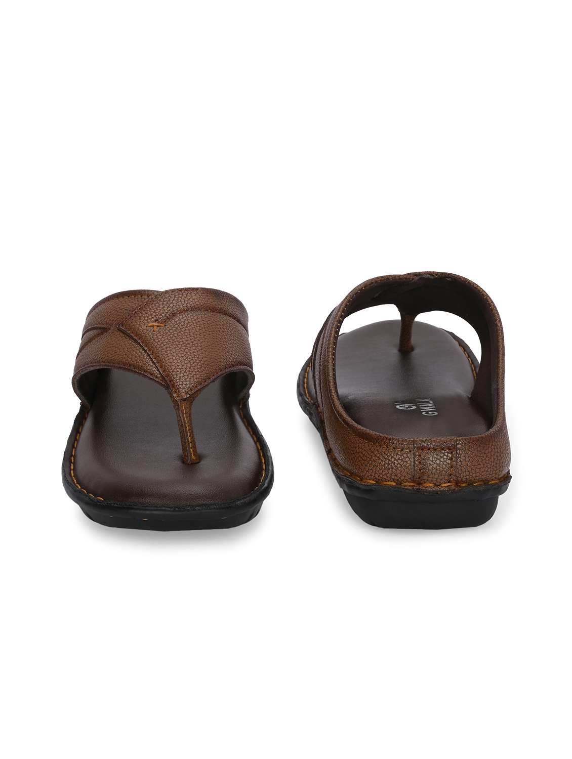 men solid toe separator sandal - 21970419 -  Standard Image - 4