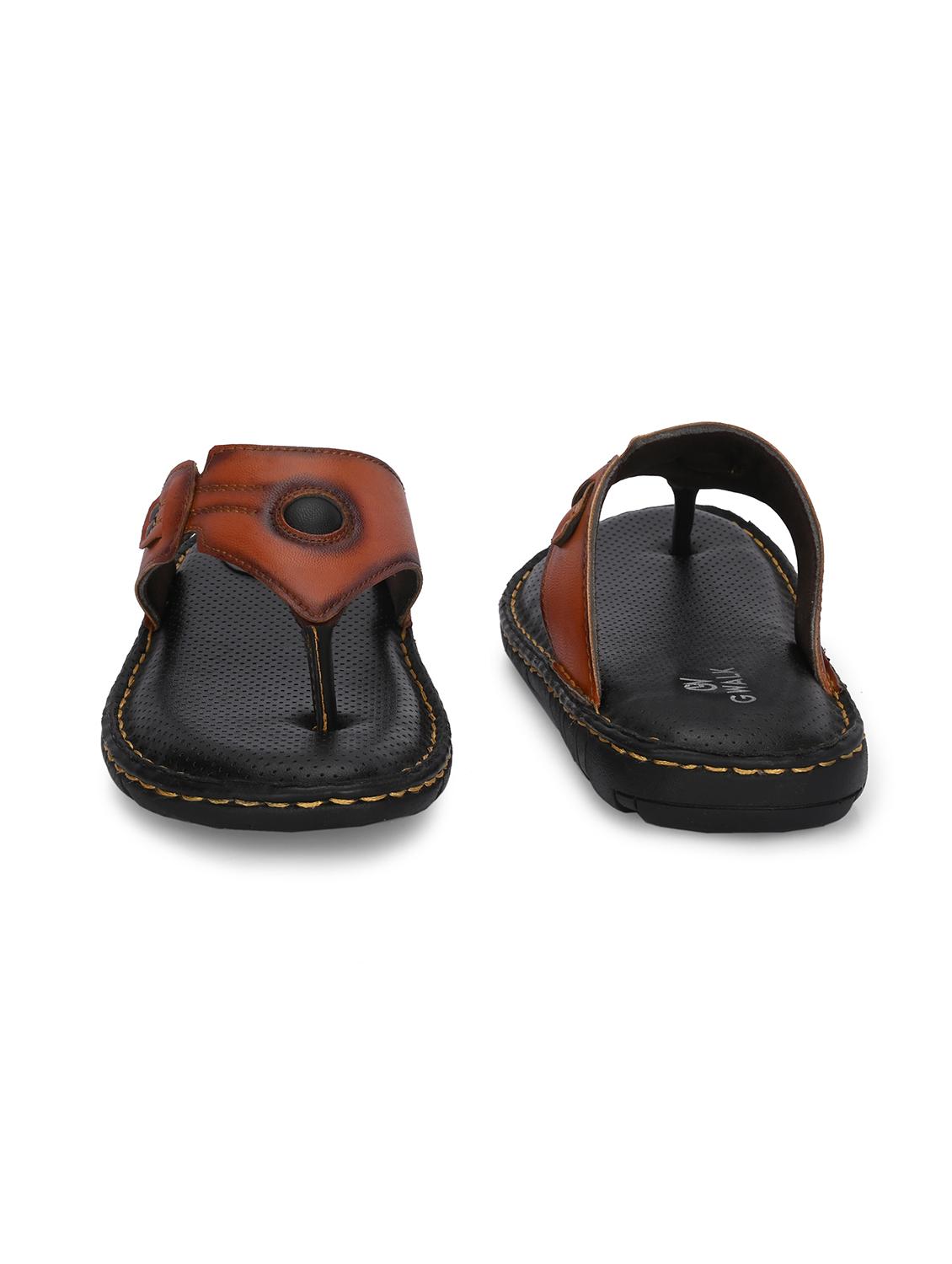 men solid toe separator sandal - 21970421 - Standard Image - 4