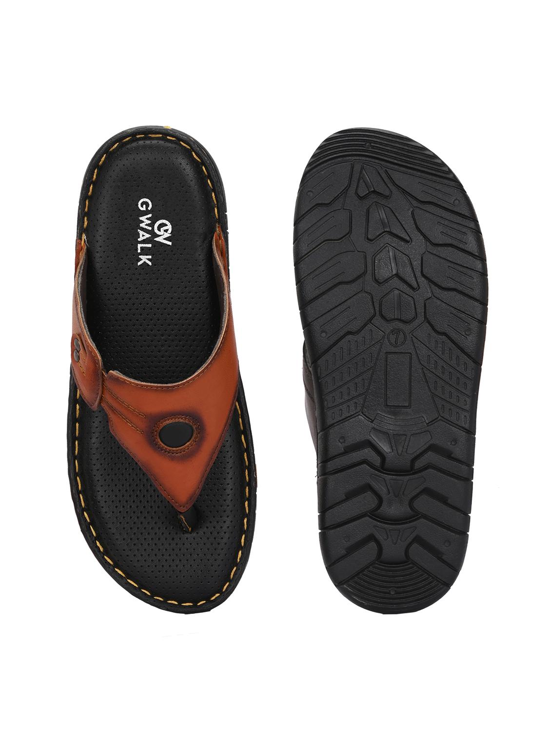 men solid toe separator sandal - 21970421 - Standard Image - 6