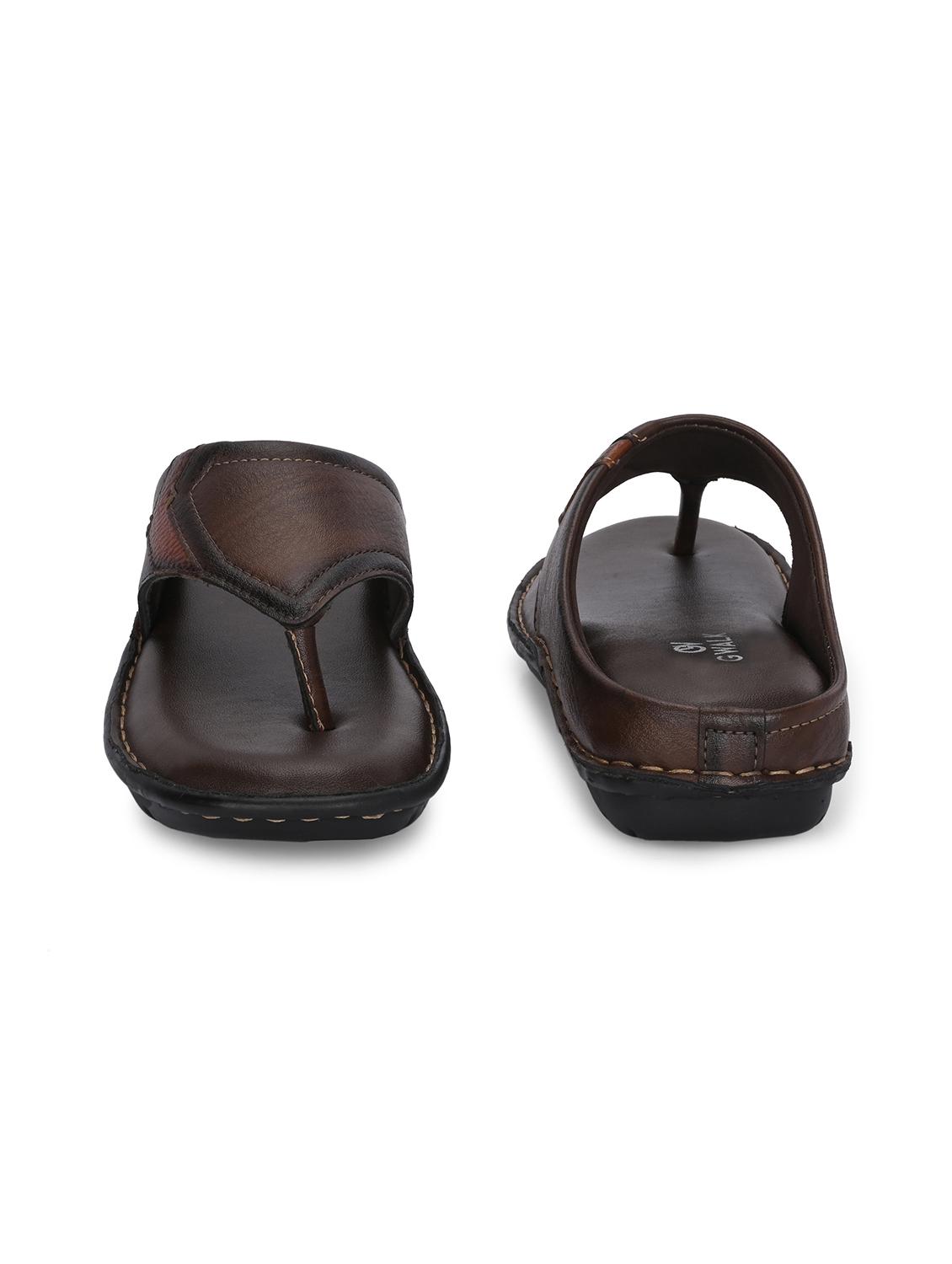 men solid toe separator sandal - 21970422 - Standard Image - 4