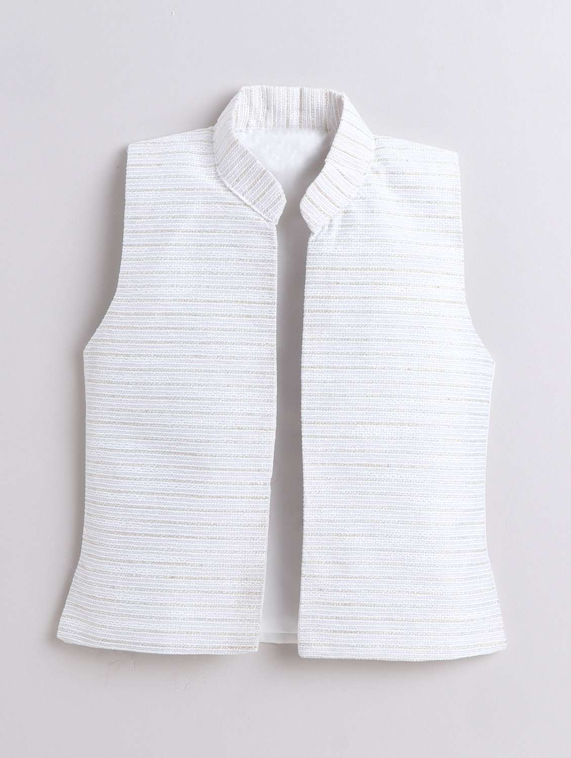 boys kurta and pyjama with self designed nehru jacket - 21970686 -  Standard Image - 1