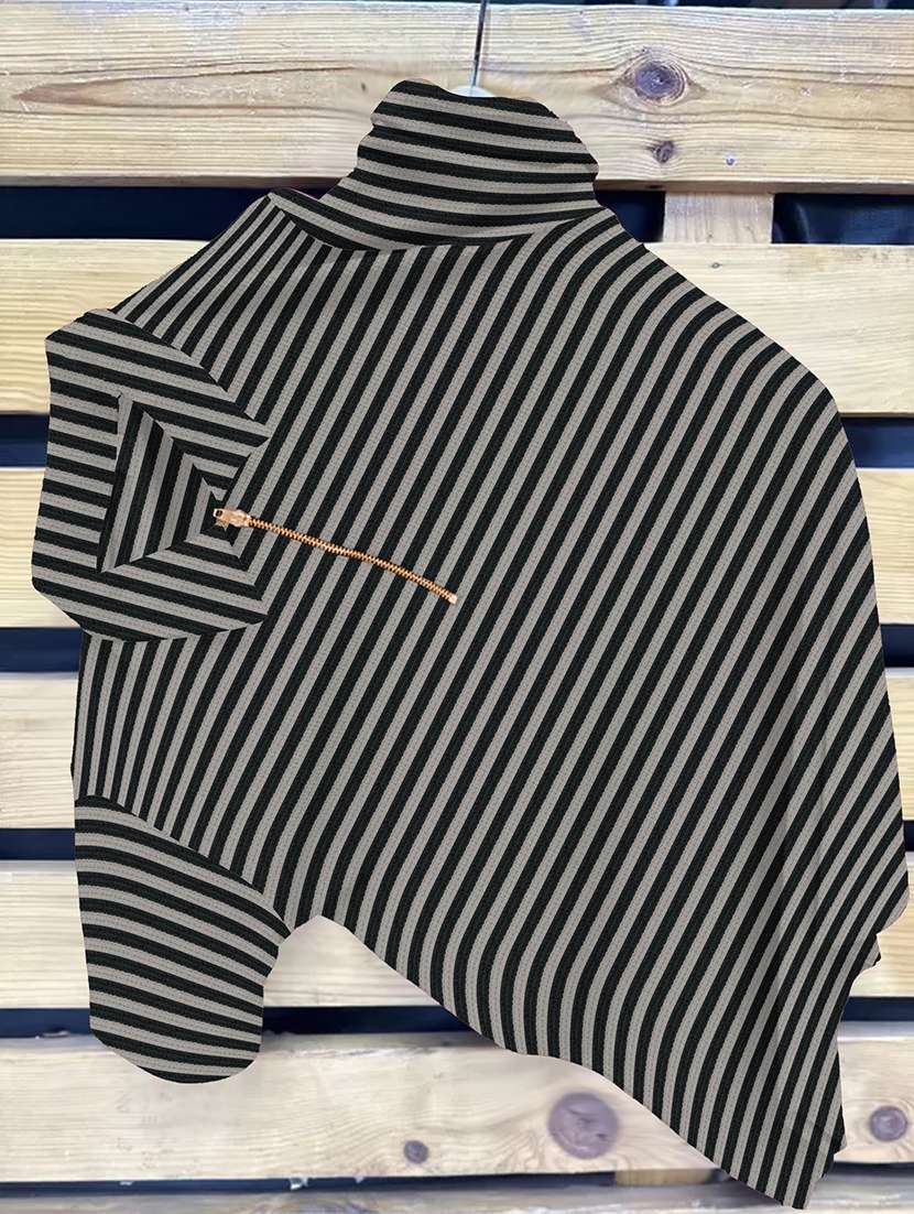 men striped short sleeve polo t-shirt - 21970688 -  Standard Image - 4