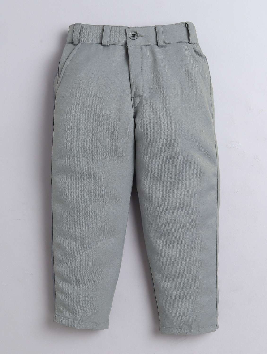 boys solid waistcoat and trouser set - 21970699 -  Standard Image - 4