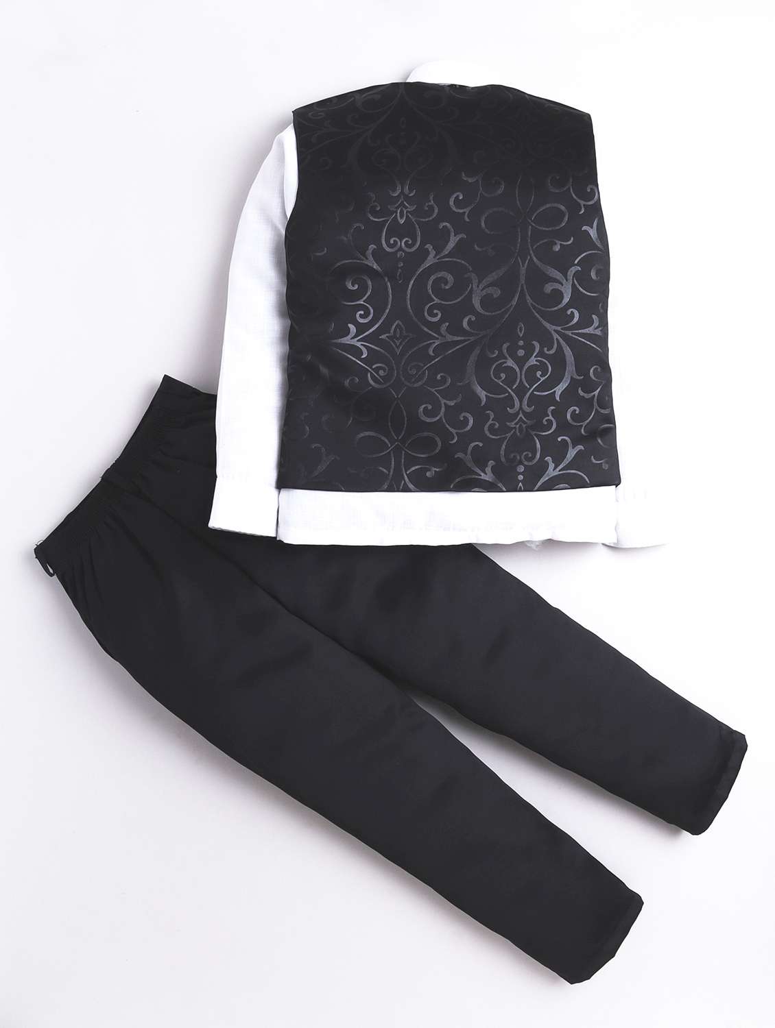 boys self designed waistcoat and trouser set - 21970715 -  Standard Image - 1