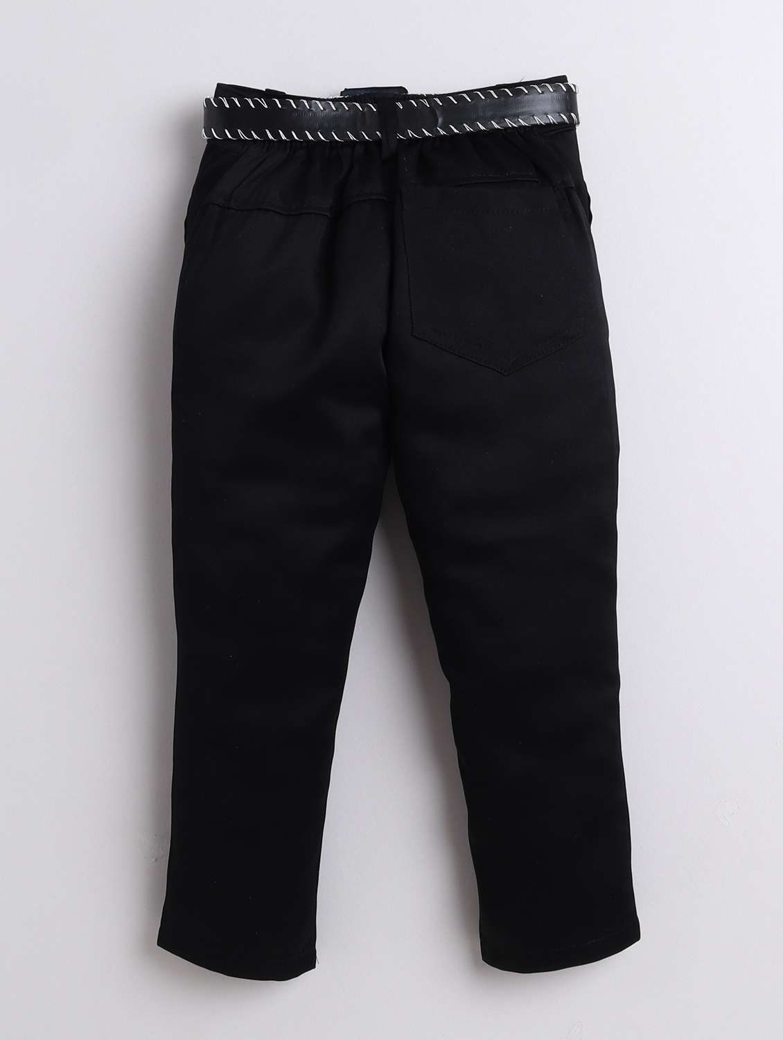 boys self designed t-shirt and trouser with blazer set - 21970727 -  Standard Image - 4