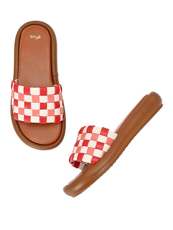 women multi colored slip on sandal - 21970878 -  Standard Image - 1