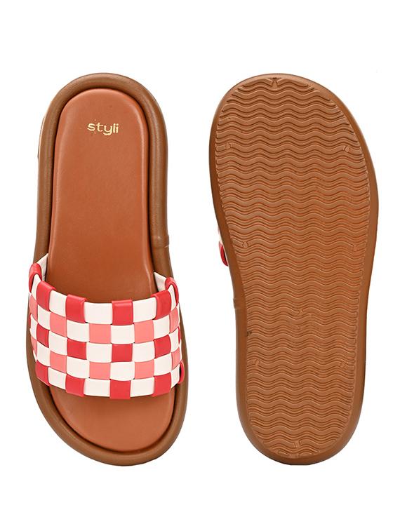 women multi colored slip on sandal - 21970878 - Standard Image - 6
