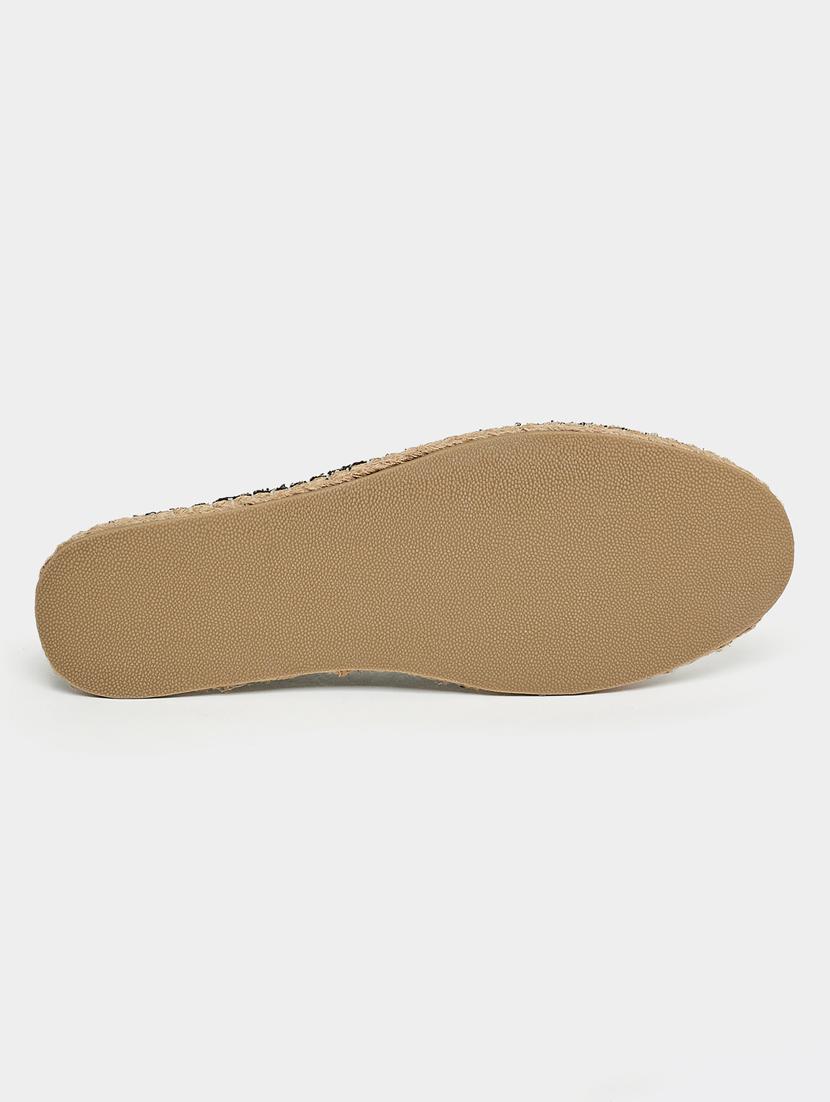 men black slip on espadrille - 21970898 - Standard Image - 4