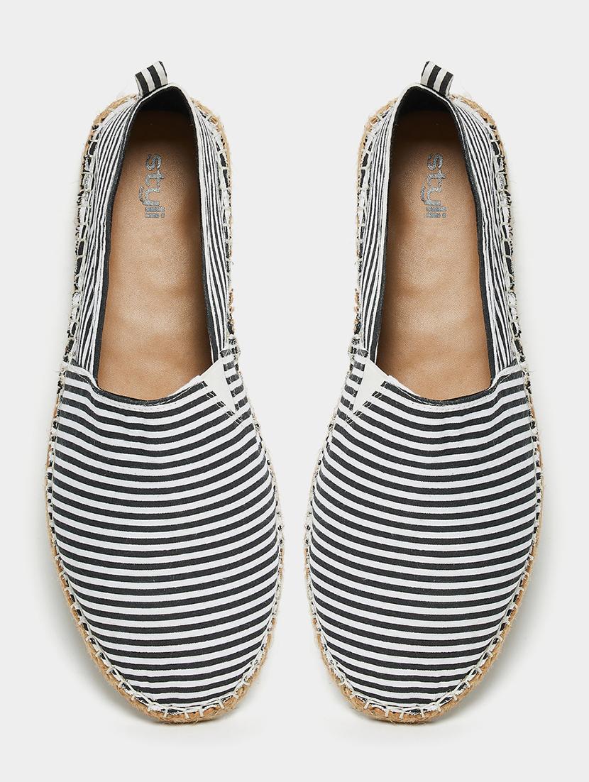 women black slip on espadrille - 21970899 - Standard Image - 4