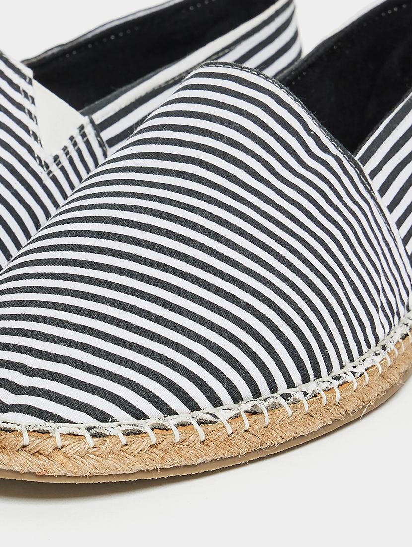 women black slip on espadrille - 21970899 - Standard Image - 6