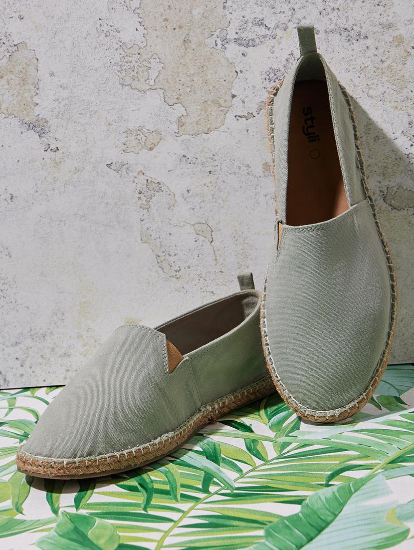 men grey slip on espadrille - 21970900 -  Zoom Image - 0