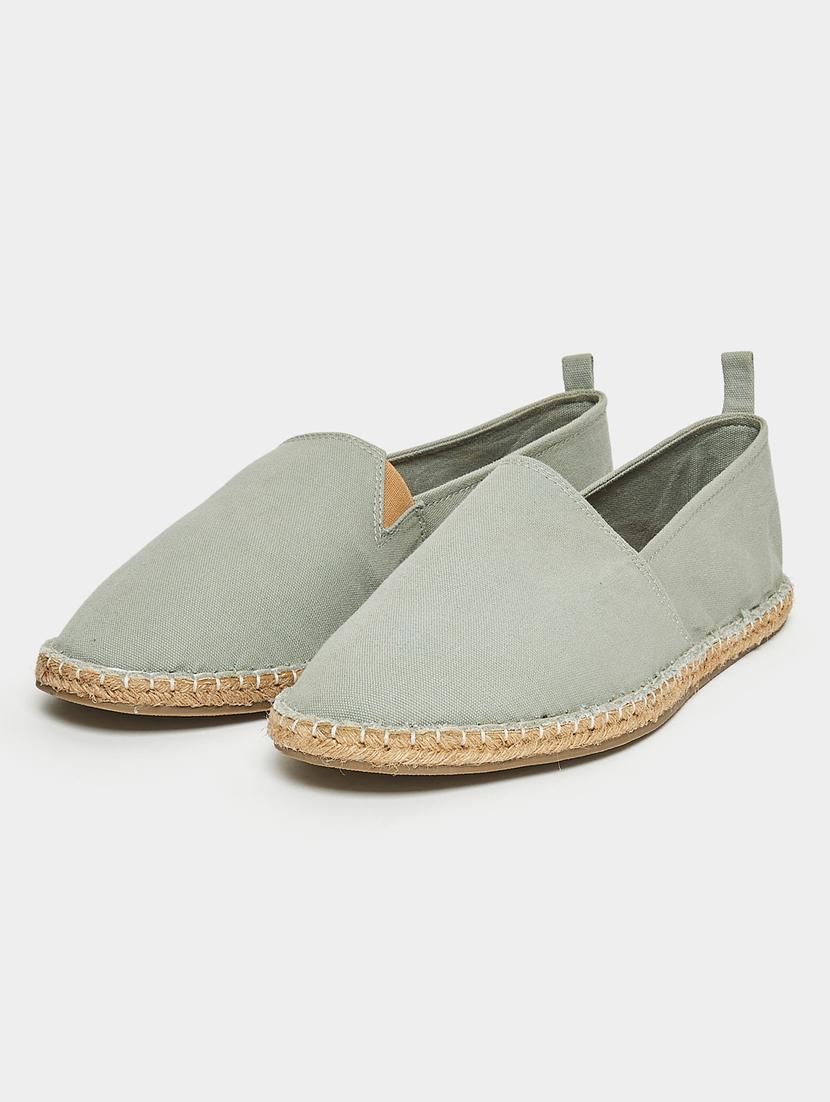 men grey slip on espadrille - 21970900 -  Standard Image - 1