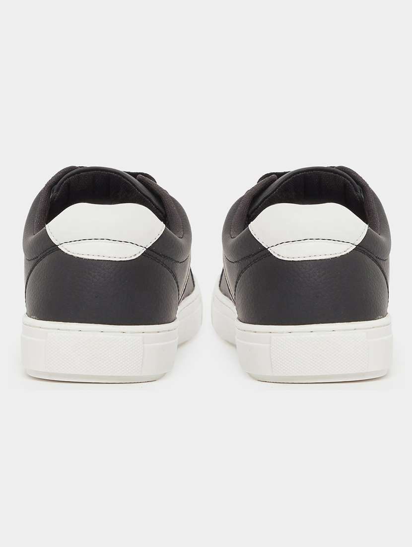 men black lace up sneaker - 21970909 -  Standard Image - 4