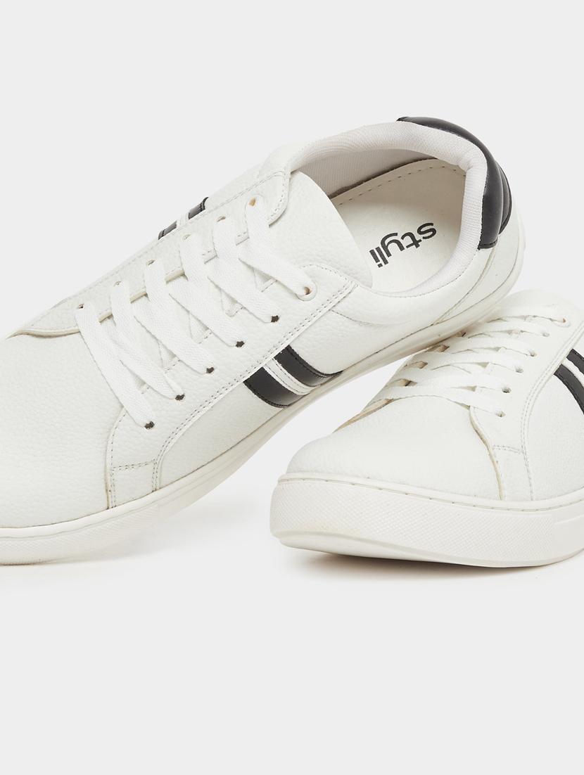 men white lace up sneaker - 21970910 - Standard Image - 4