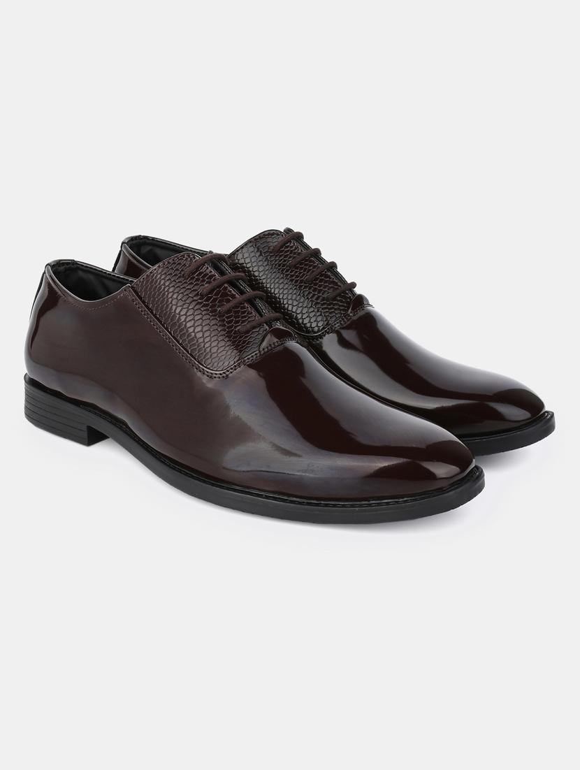 men brown lace up oxford - 21970917 -  Standard Image - 1