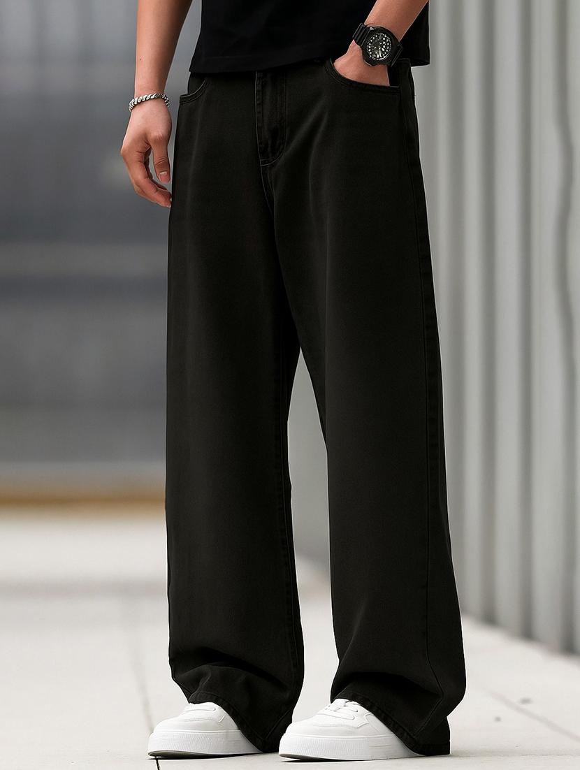black denim jeans - 21971208 -  Standard Image - 1