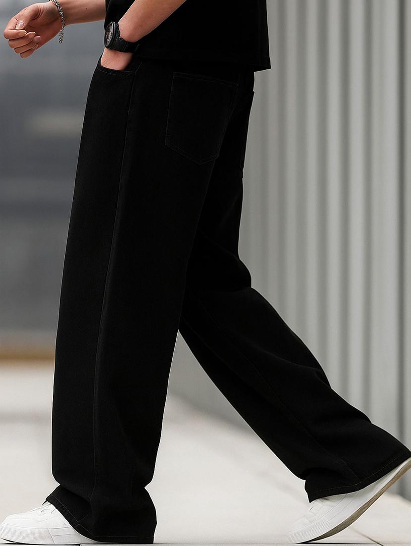 black denim jeans - 21971208 - Standard Image - 4