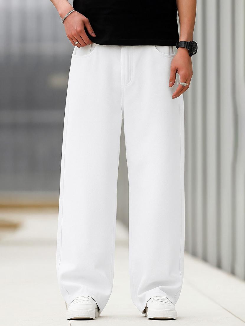 white denim jeans - 21971209 - Zoom Image - 0