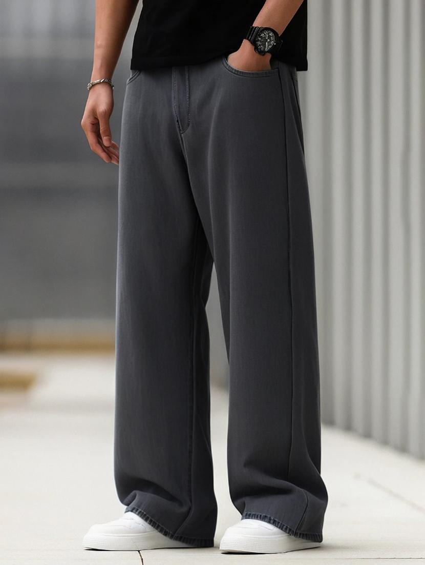 grey denim jeans - 21971211 -  Standard Image - 1