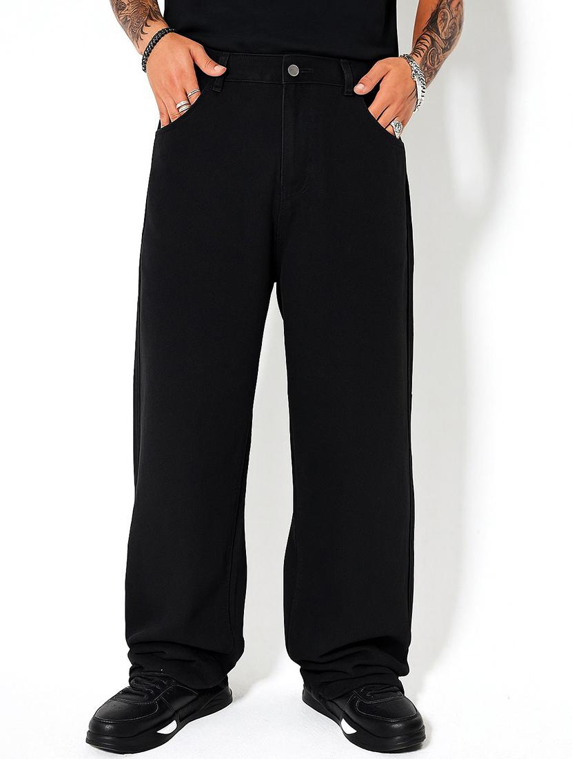 black denim jeans - 21971218 - Standard Image - 1