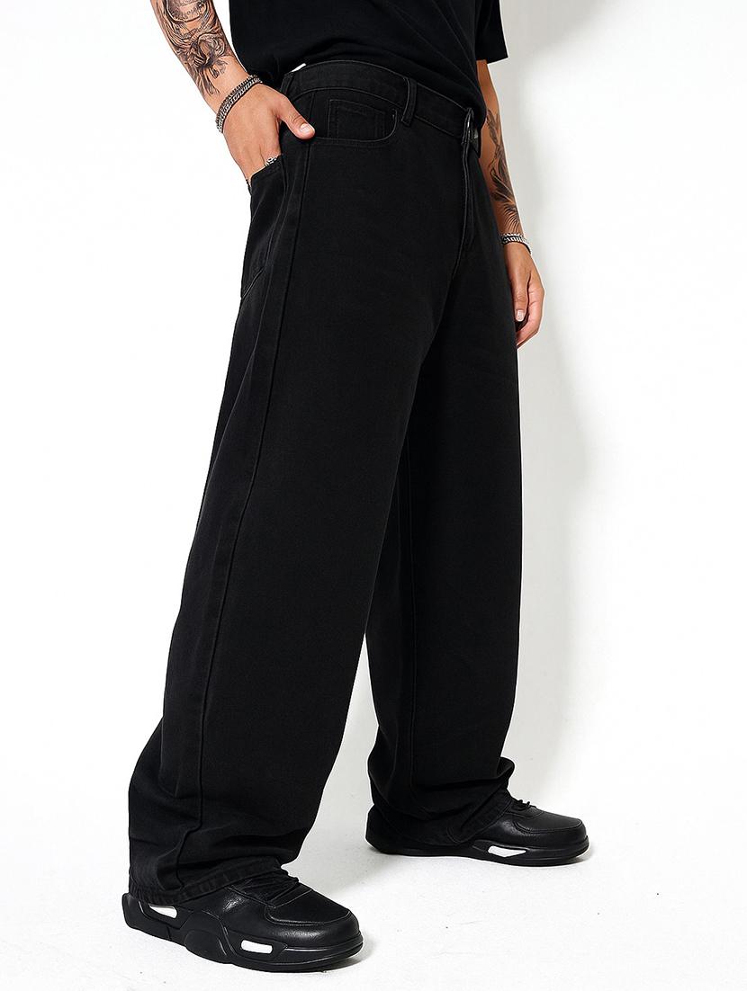 black denim jeans - 21971218 - Standard Image - 4