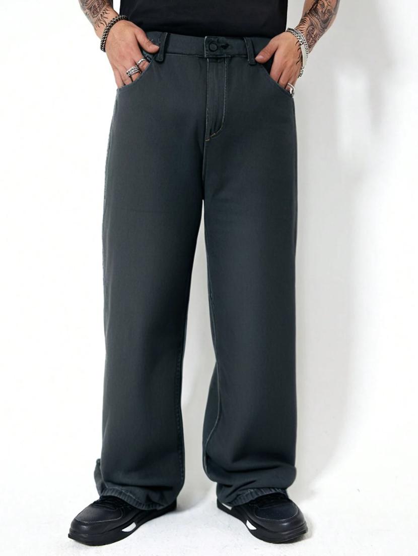 grey denim jeans - 21971221 -  Standard Image - 1