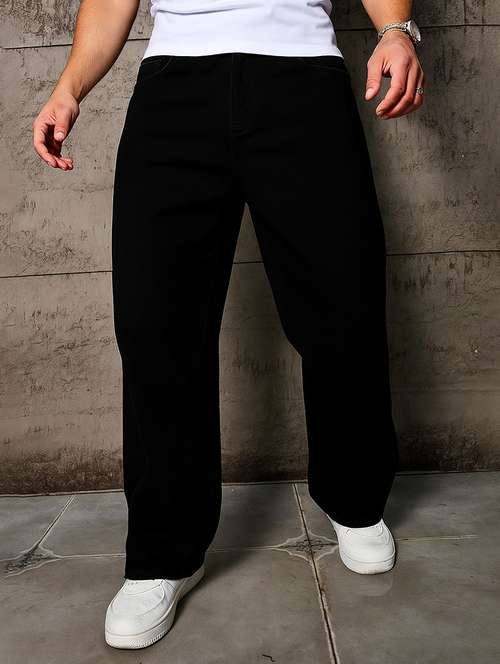 black denim jeans - 21971223 -  Standard Image - 0