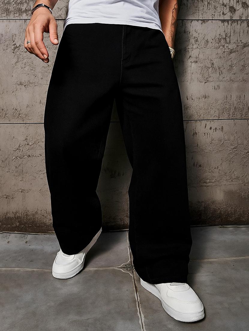 black denim jeans - 21971223 - Standard Image - 1