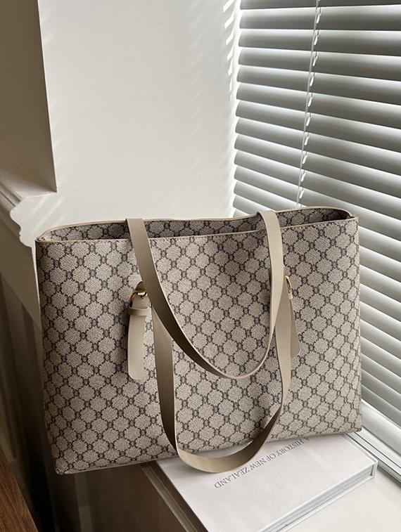 women printed beige pu shoulder bag - 21971297 -  Standard Image - 1