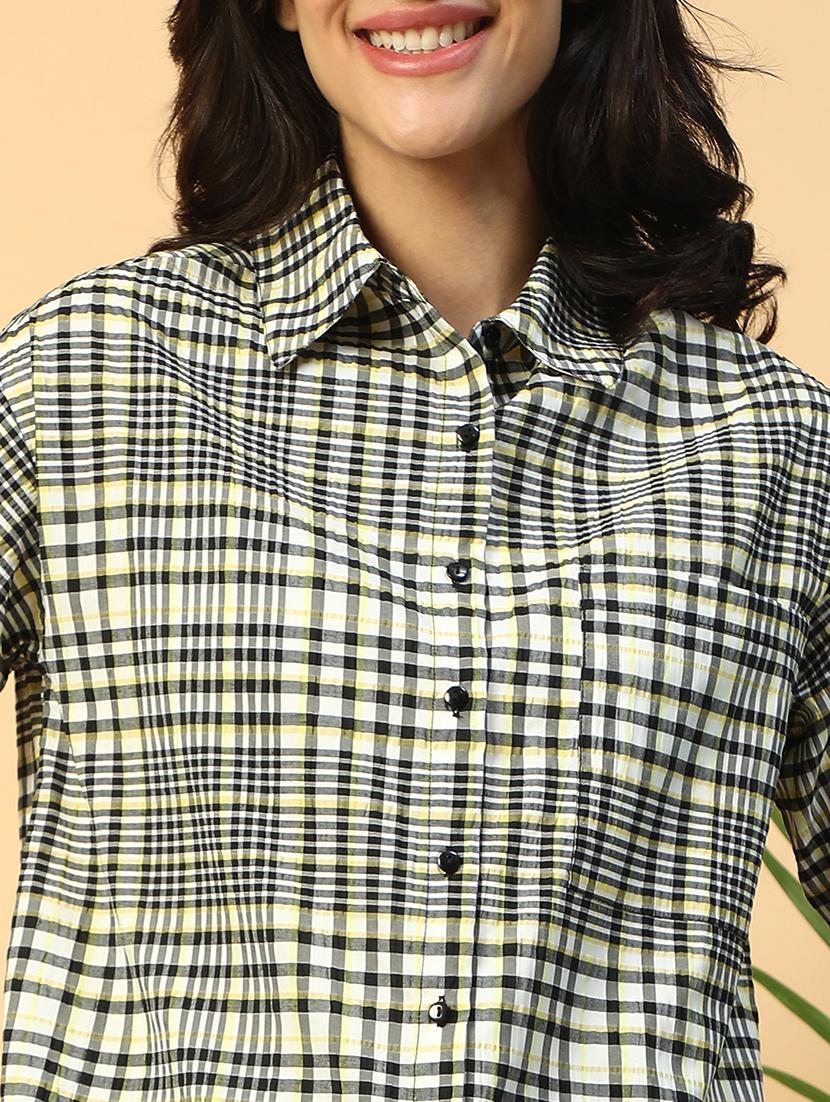 black cotton top and shorts set coord - 21971311 - Standard Image - 4