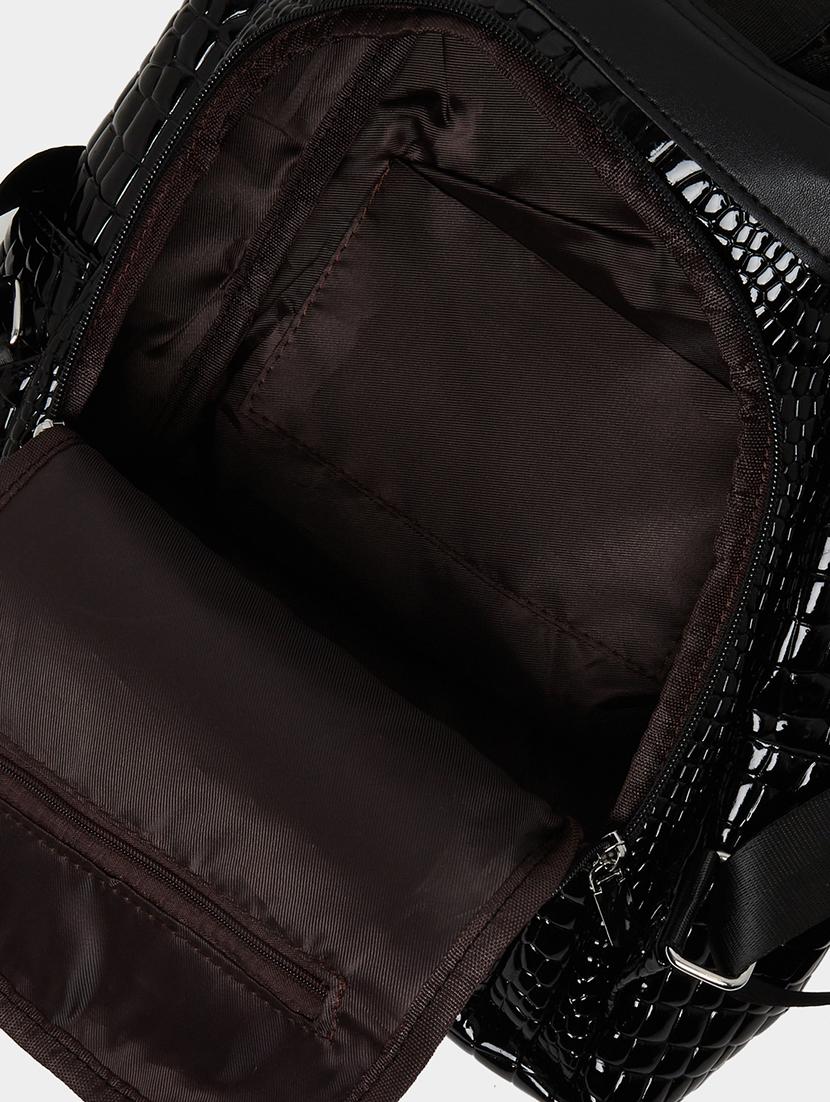 leopard print backpack with embellishments - 21971404 - Standard Image - 6