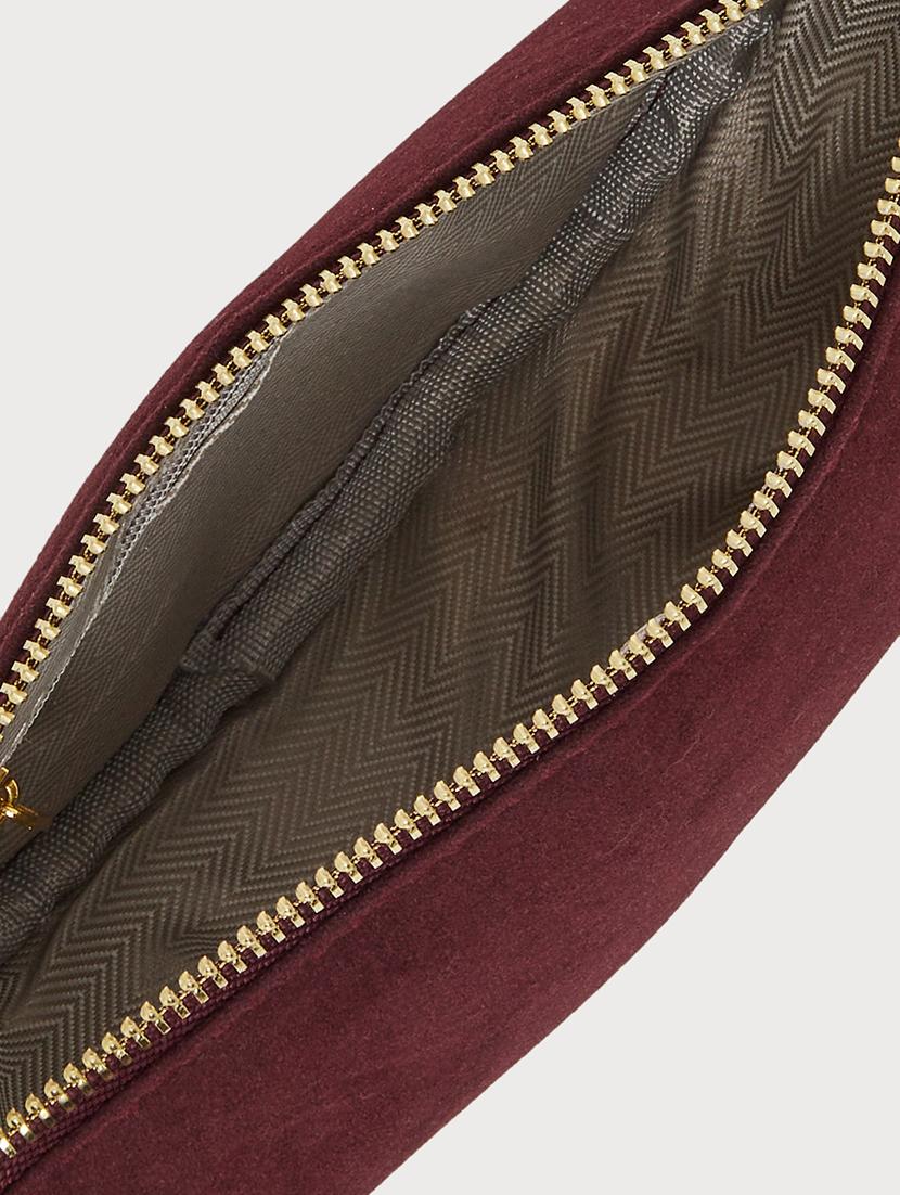 burgundy sling bag with braided handle - 21971413 - Standard Image - 6