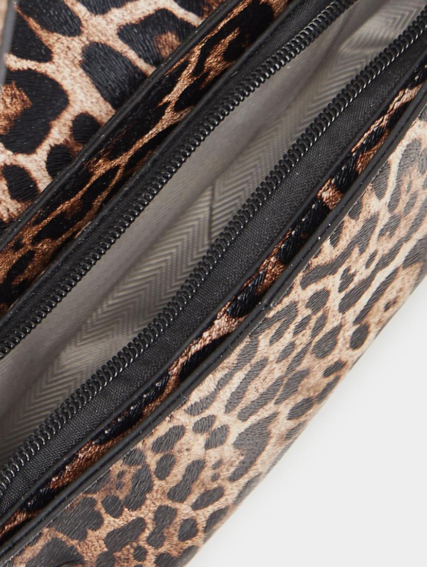 women brown leopard print shoulder handbag stylish - 21971469 - Standard Image - 4