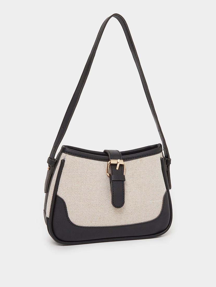 women color block pu leather handbag - 21971483 - Zoom Image - 0
