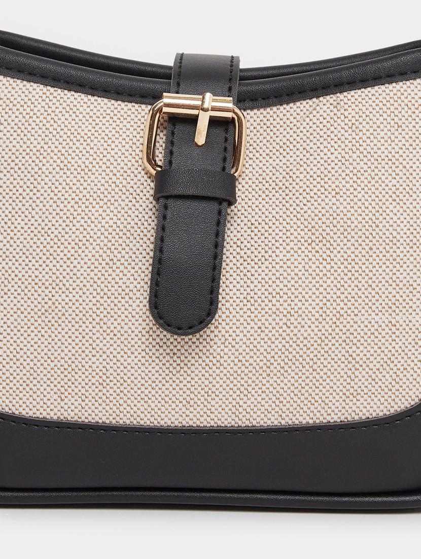 women color block pu leather handbag - 21971483 - Standard Image - 4
