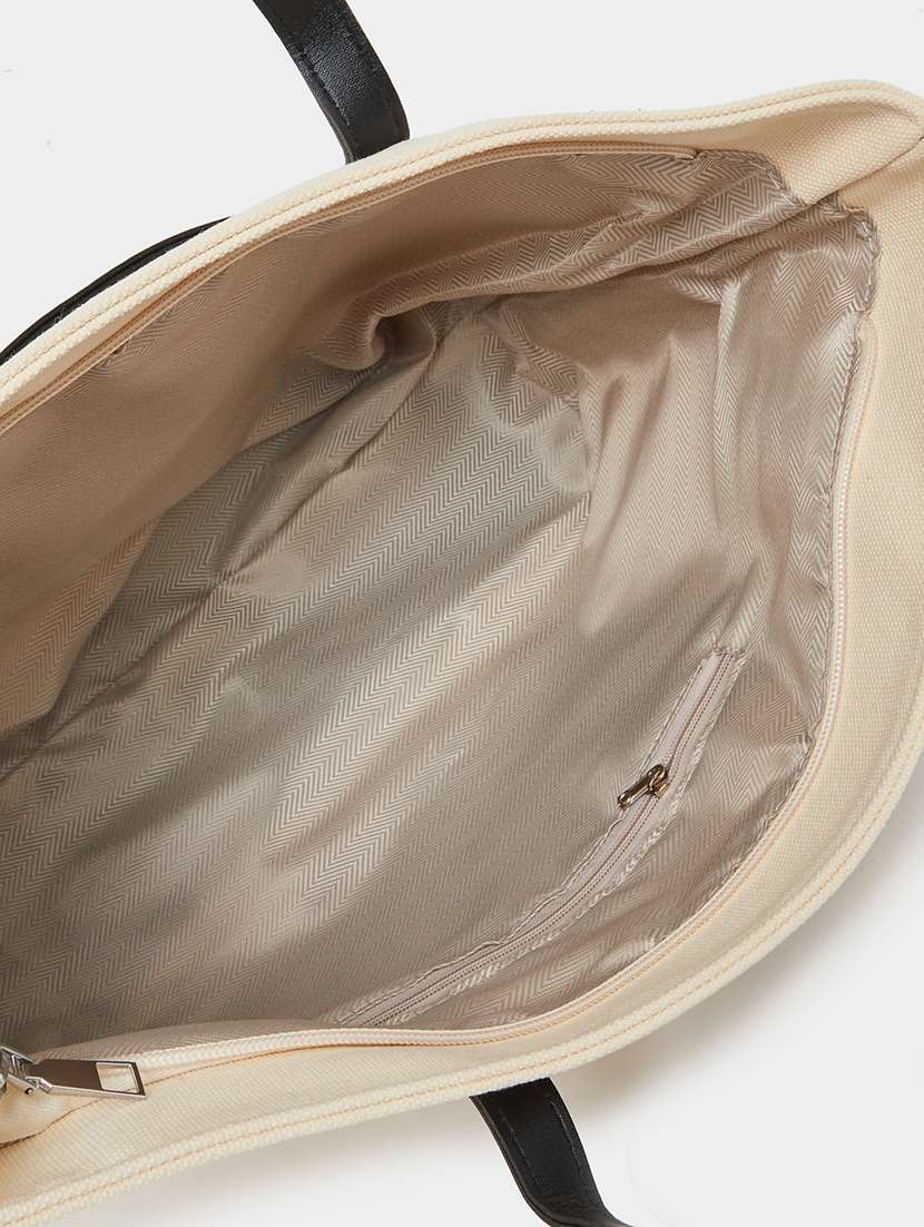 color block white pu shoulder bag - 21971506 -  Standard Image - 4