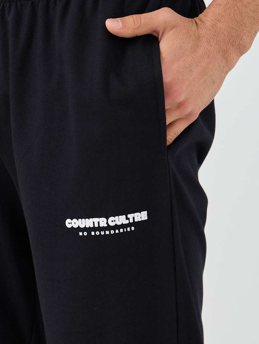 men solid mid rise relazed fit track pant - 21971567 -  Standard Image - 4