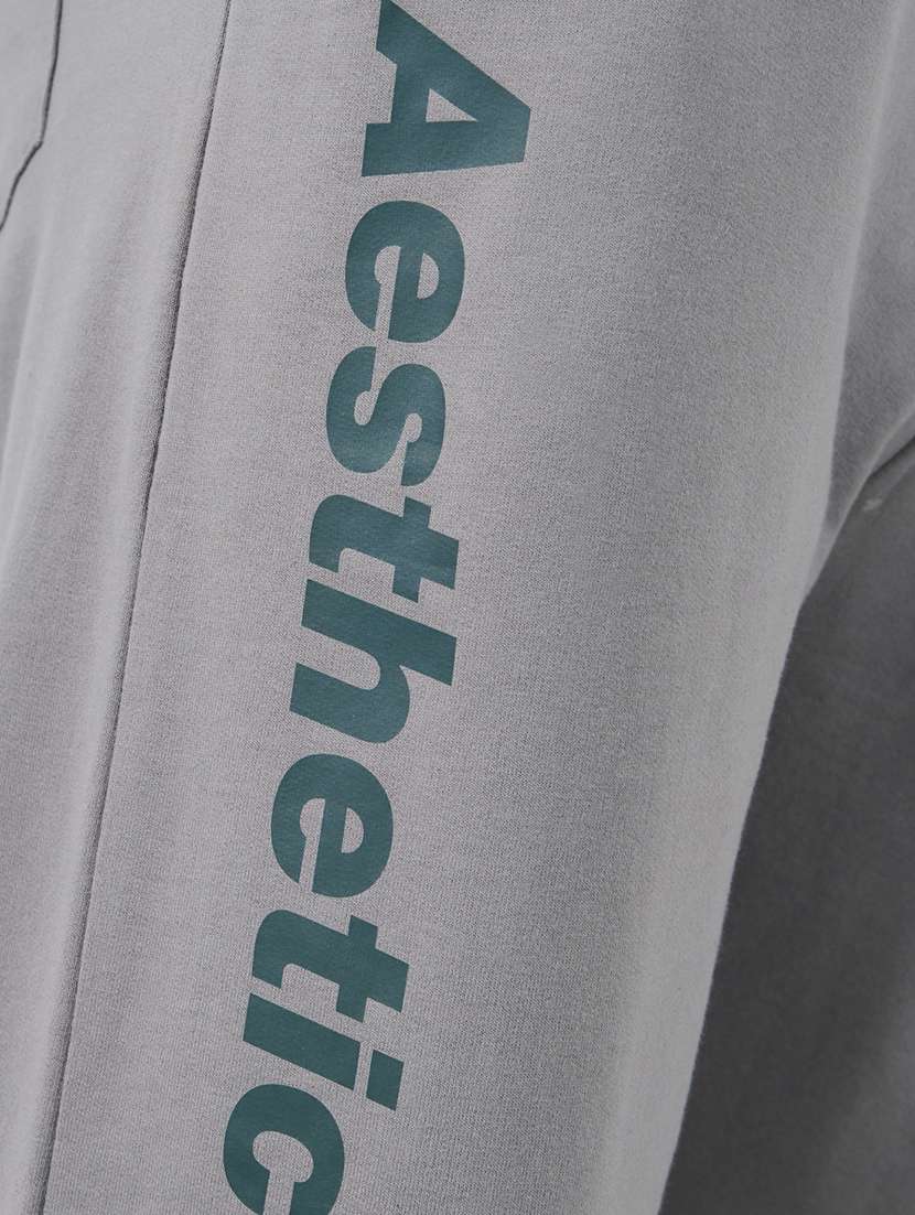 men typographic mid rise relaxed fit jogger - 21971581 -  Standard Image - 4