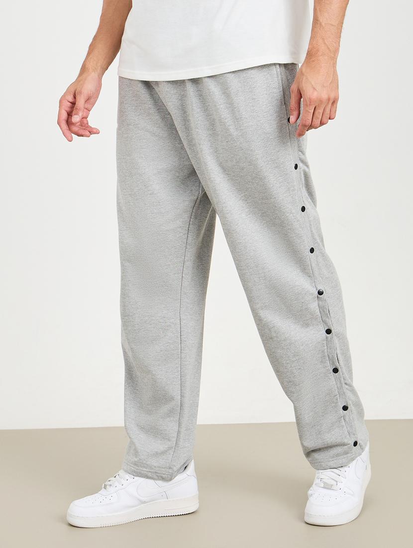 men placement print mid rise full length track pant - 21971693 - Standard Image - 1