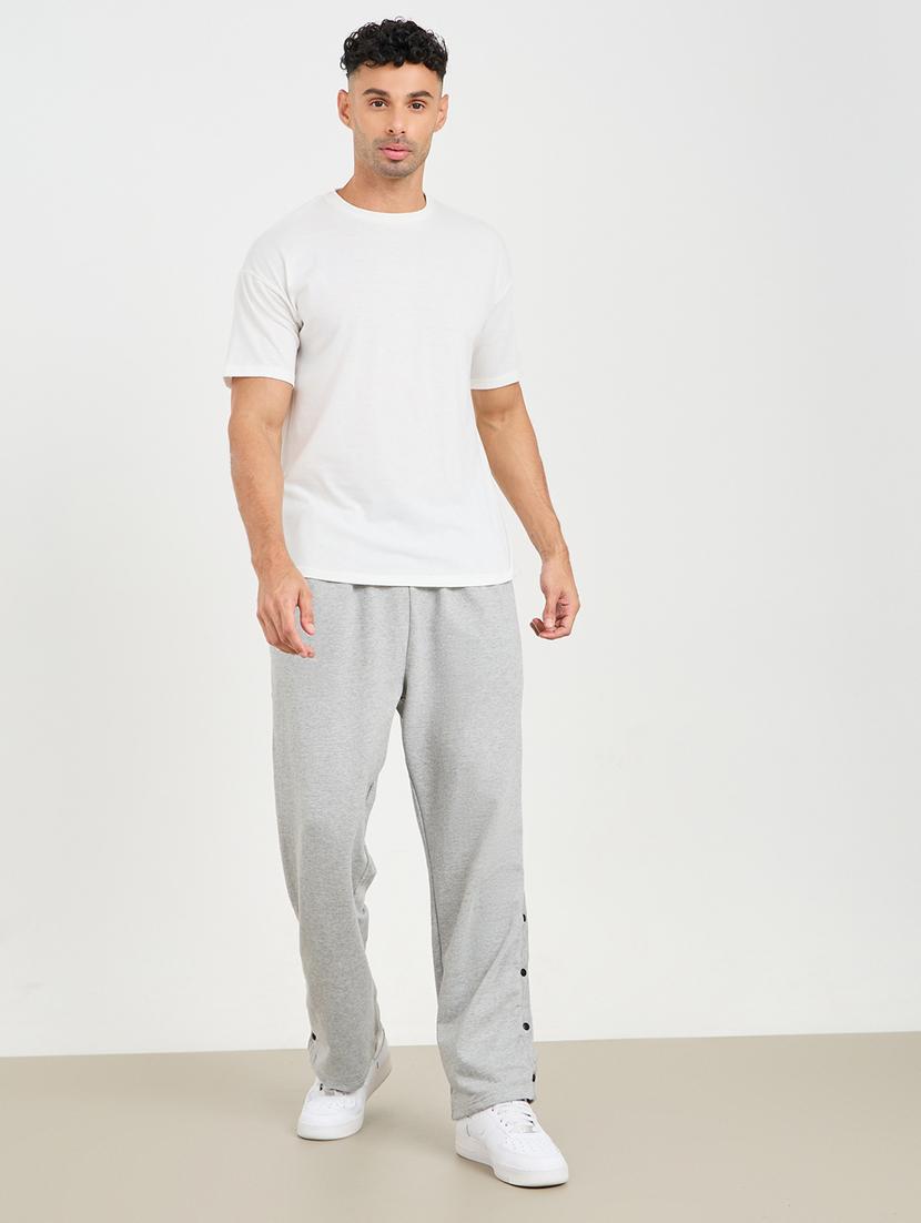 men placement print mid rise full length track pant - 21971693 - Standard Image - 4