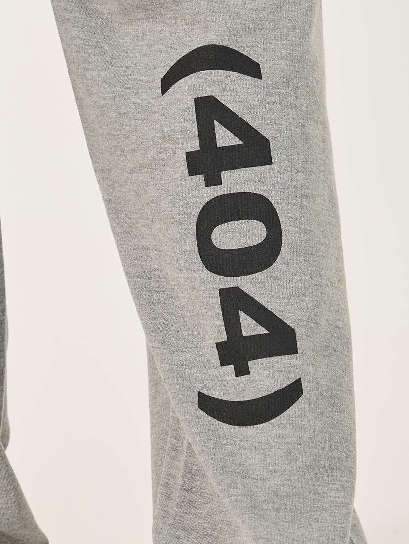 men grey printed relaxed fit track pant - 21971709 - Standard Image - 4