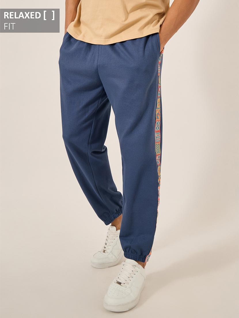 men tapered mid rise relaxed fit jogger