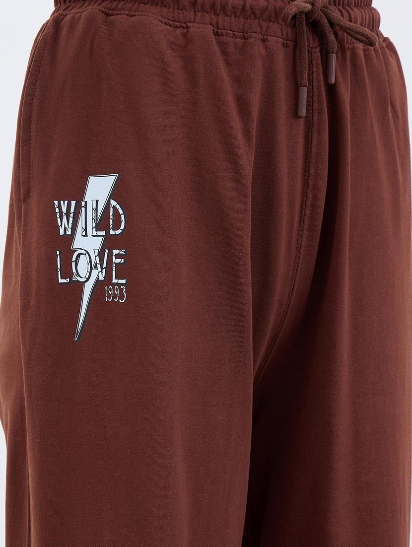 women solid mid rise relaxed fit track pant - 21971771 - Standard Image - 6