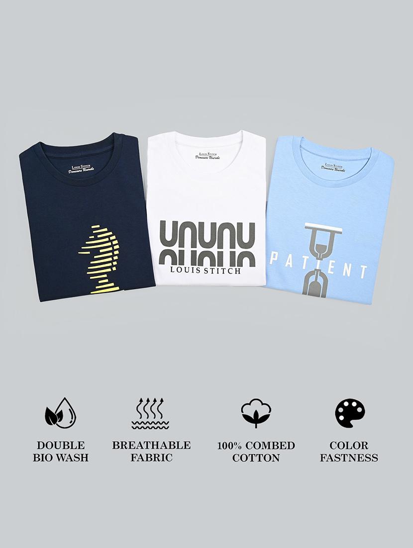 multi colored cotton combos tshirt - 21971774 - Standard Image - 4