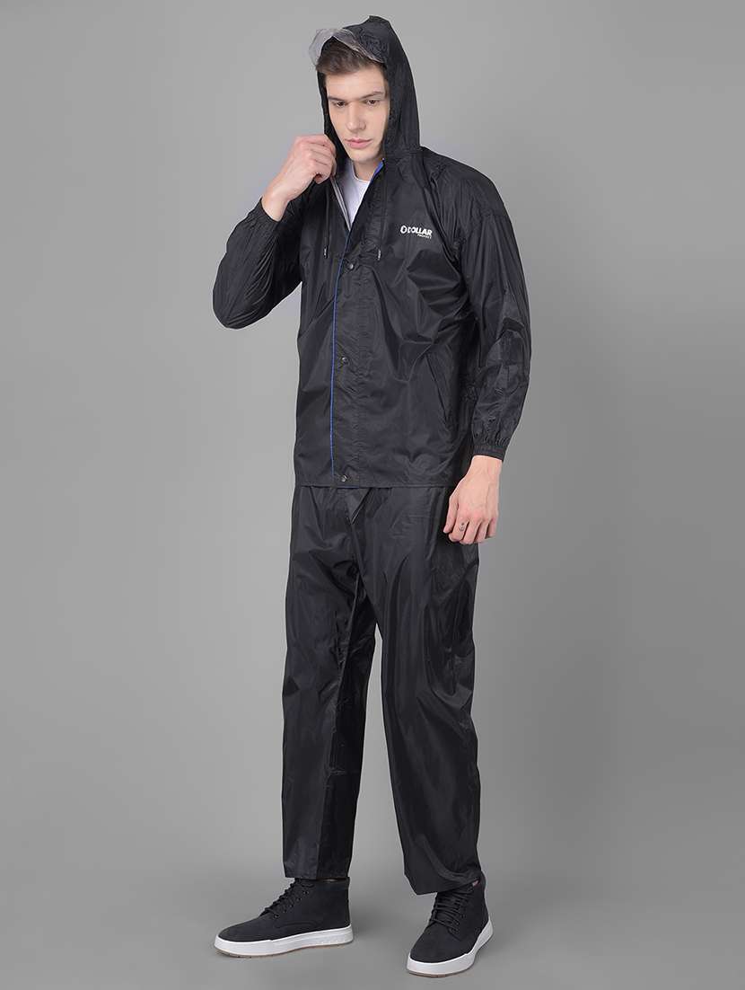 men solid long sleeve rain suit set  - 21971866 -  Standard Image - 1