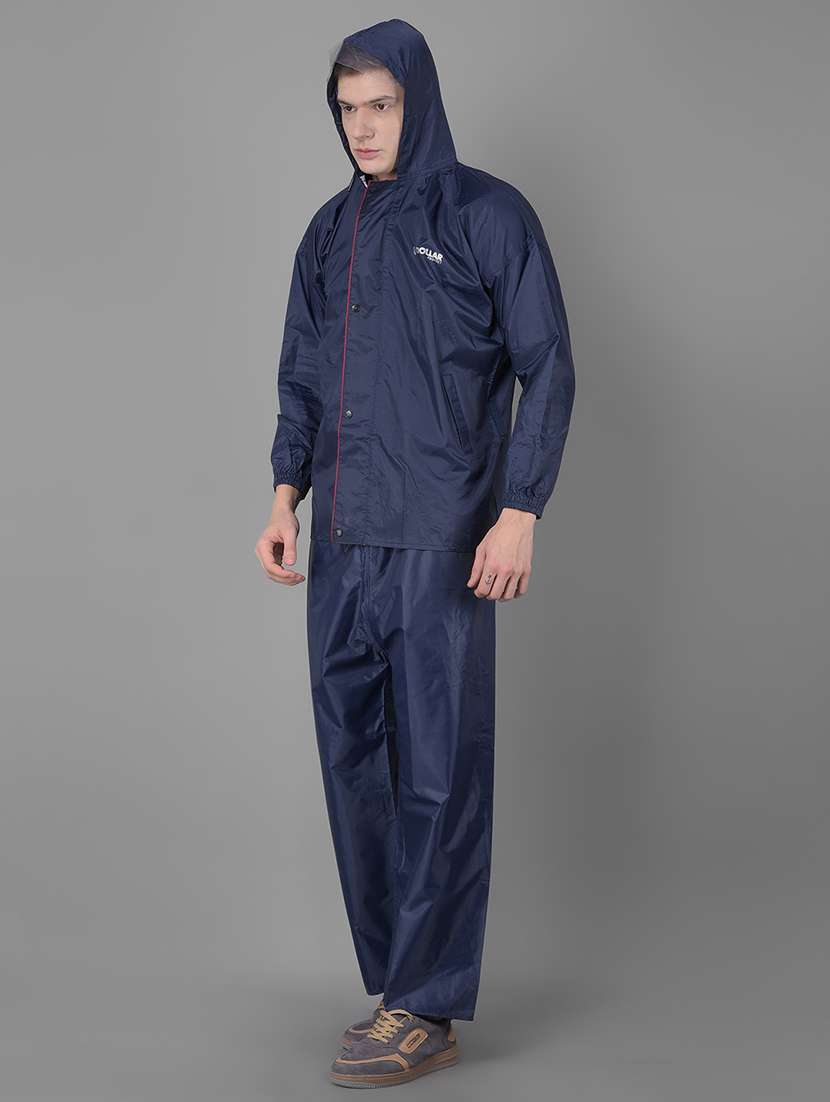 men solid long sleeve rain suit set  - 21971867 -  Standard Image - 1
